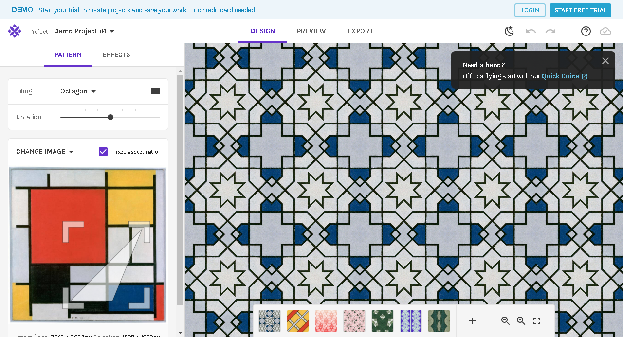 Repper Pattern Maker 【デザイン】のパターンメーカー【repper】を使ってみよう!