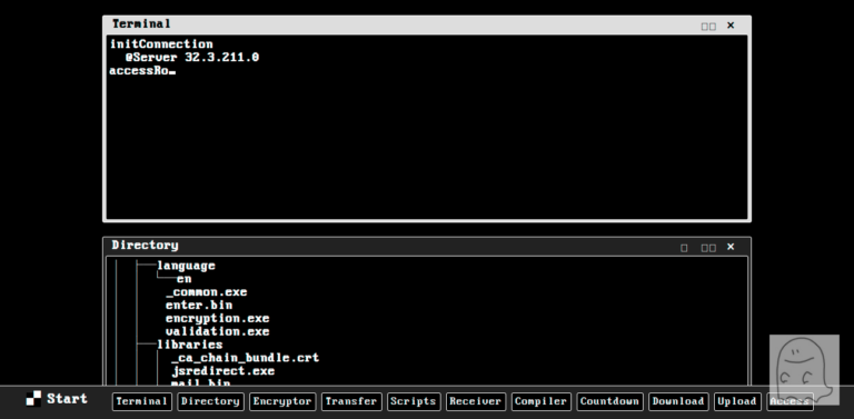 ハッカーっぽい画面が開けるサイト【Online Hacker Simulator】とは？